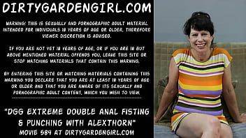 Dirtygardengirl extreme double anal fisting & punching with AlexThorn - xvideos.com on fistingpost.com